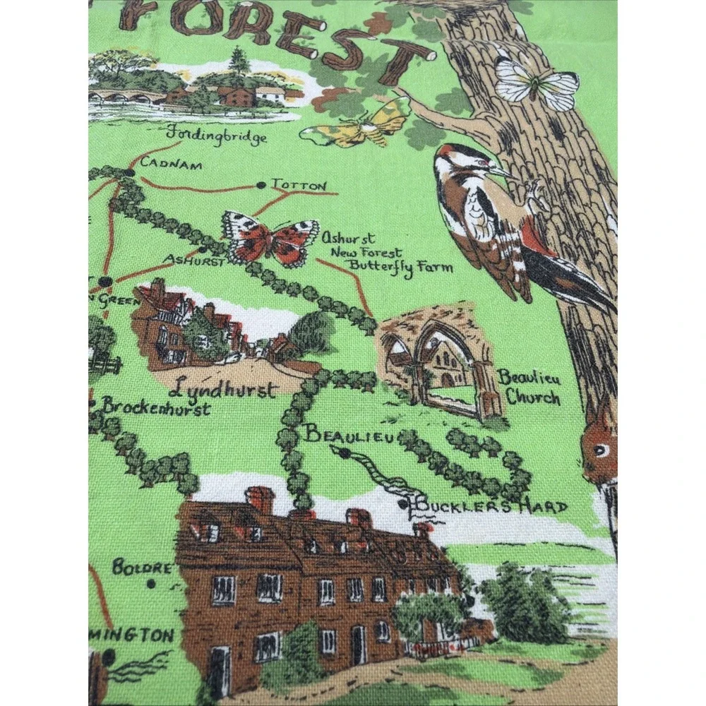 Sally Jane Textiles Tea Towel New Forest Kitchen Cotton 28